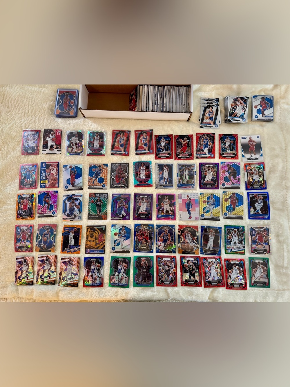 Philadelphia 76ers NBA Basketball Card Collection
